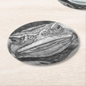 mopperpad ronde kartonnen onderzetter (Gebogen)