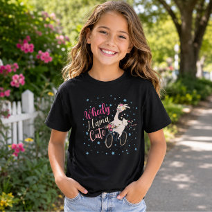 Moppertige Lama Grappig Persoonlijk Grafisch T-shi T-shirt