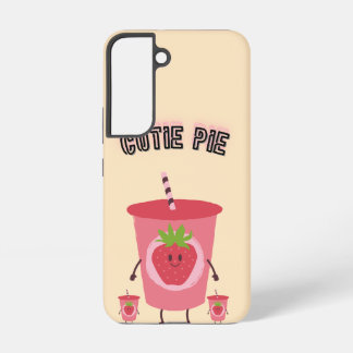 Moppie Aardbei Hoesje voor Telefoon Samsung Galaxy Hoesje