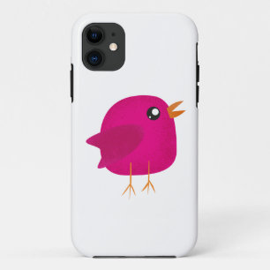 Moppige kleine vogeltje iPhone 11 hoesje