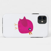 Moppige kleine vogeltje Case-Mate iPhone case (Achterkant (horizontaal))