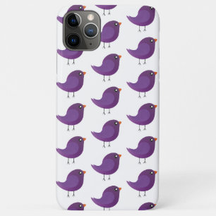 Moppige kleine vogeltje iPhone 11 pro max hoesje
