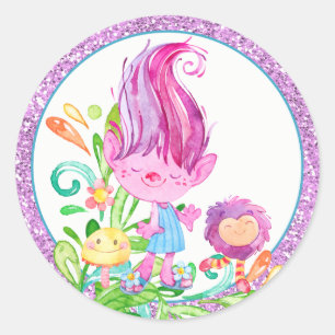 Moppige Troll Stickers