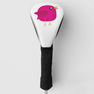 Moppige vogeltje voor kinderen golfheadcover
