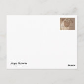 Mops Aura Briefkaart (Achterkant)