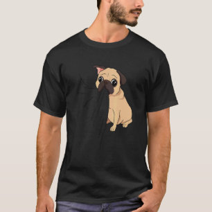 Mops Bijten Mop Dier Hond Cute T-shirt