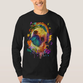 Mops de Brood Hond  Dieren Woordspeling Huisdieren T-shirt