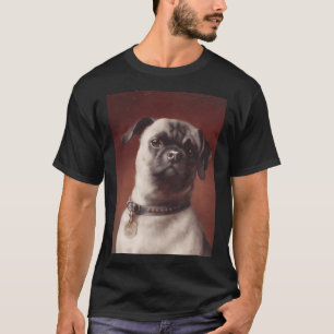 Mops door Carl Reichert T-shirt