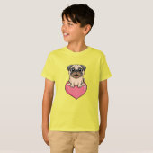Mops T-shirt (Voorkant volledig)