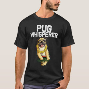 Mops Voor Mannen Vrouwen Kinderen Hula Danser Mops T-shirt