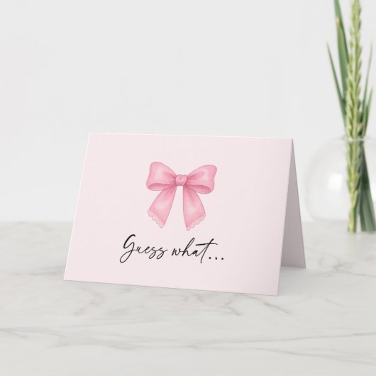 Mopsetige Boog Verrassingskaart voor Vakantie en W Feestdagen Kaart (Voorkant)