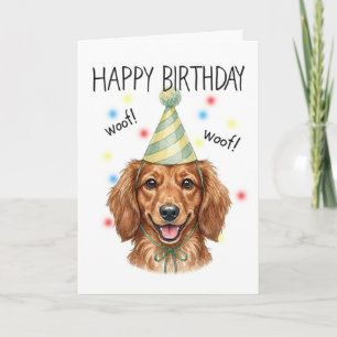 Mopshond Illustratie Persoonlijke Verjaardag Kaart
