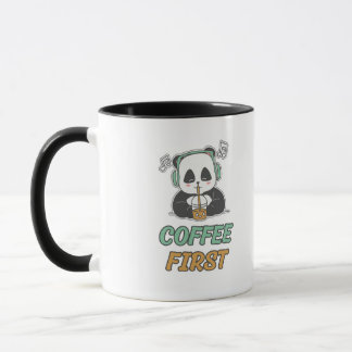 Mopshond koffie eerst mok - Grappige koffie liefhe