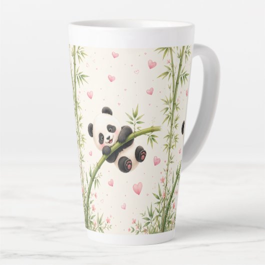 Mopshond Latte Mok (Rechterhoek)
