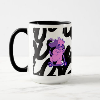 Mopshond mok - Adorable Kawaii-hond ontwerp