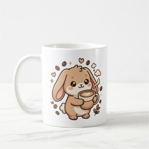 Mopshondje koffiemok latte hart