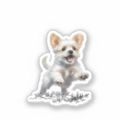 Mopshondje voor sticker (Voorkant)