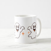 Mopshulp spookachtige mok (Voorkant rechts)