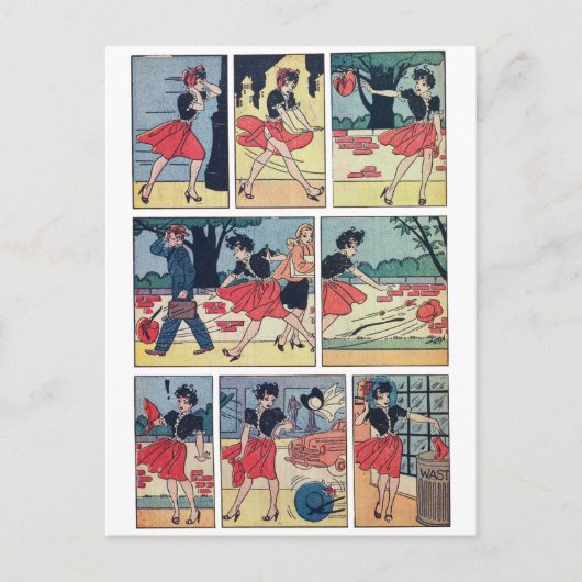 Mopsie Briefkaart (Voorkant)