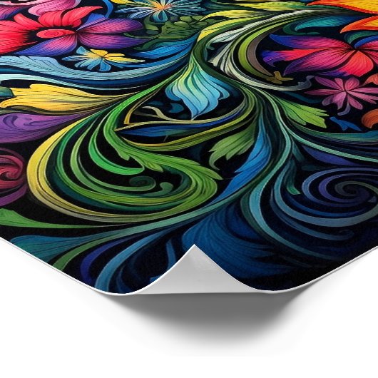 Moquette de décoration bohème (Coin)