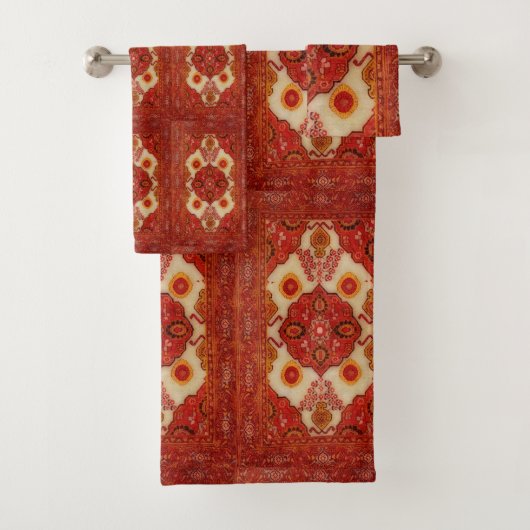 Moquette persane couleur cuivre (En situation)