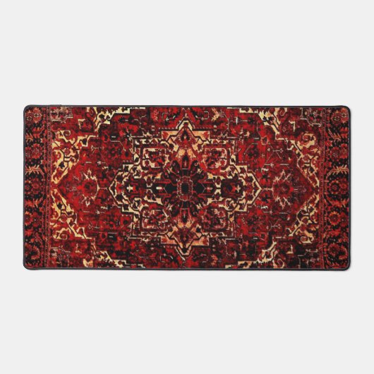 Moquette persane en rouge foncé (Recto)