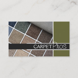 Moquette, sol, Carte de visite de construction