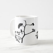 moqueur dans la tasse de maguey (Devant gauche)