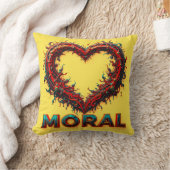 moraal kussen (Deken)