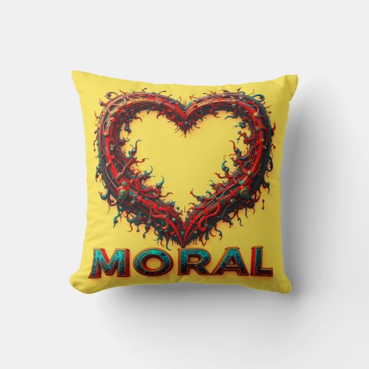 moraal kussen (Voorkant)