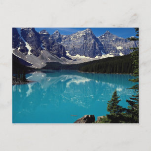 Moraine Lake, Alberta, Canada Briefkaart