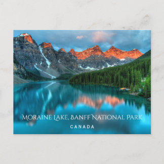 Moraine Lake Banff National Park Alberta Canada Briefkaart