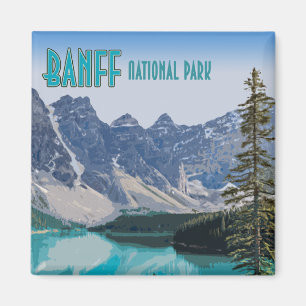 Moraine Lake Banff National Park Canada Magneet