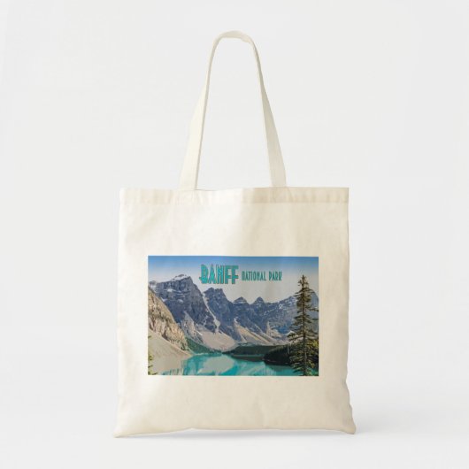 Moraine Lake Banff National Park Canada  Tote Bag (Voorkant)