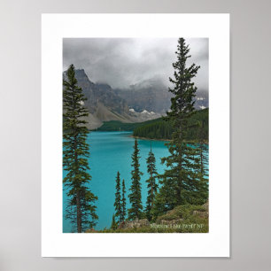 Moraine Lake, Banff NP Canada Poster