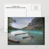 Moraine Lake Briefkaart (Voorkant / Achterkant)