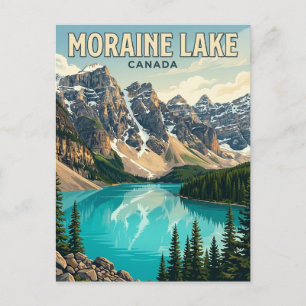 Moraine Lake Canada Briefkaart