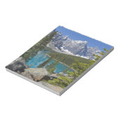 Moraine Lake, Canadese Rockies, Alberta, Canada Notitieblok (Gedraaid)