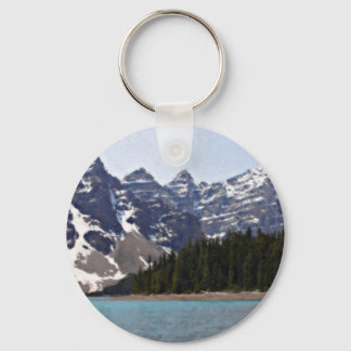Moraine Lake in Banff Sleutelhanger