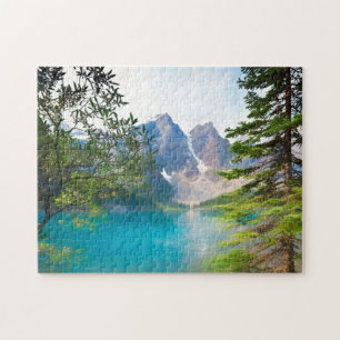 Moraïnemeer en de vallei van de Tien Peaks Legpuzzel
