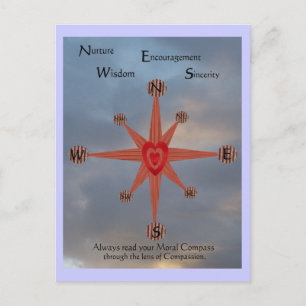 Moral Compass Briefkaart