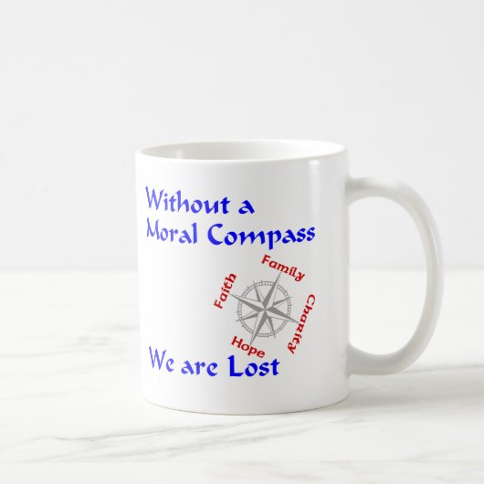 Moral Compass Koffiemok (Rechts)