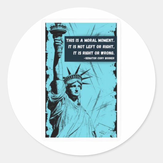 Moral Issue Sticker (Voorkant)