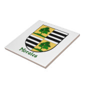 Morales Family Shield Tegeltje (Zijkant)