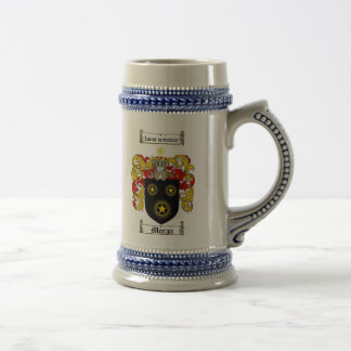 Moran Coat of Arms Stein Bierpul