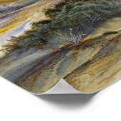 Moran - Excelsior Geyser Yellowstone Park Poster (Hoek)