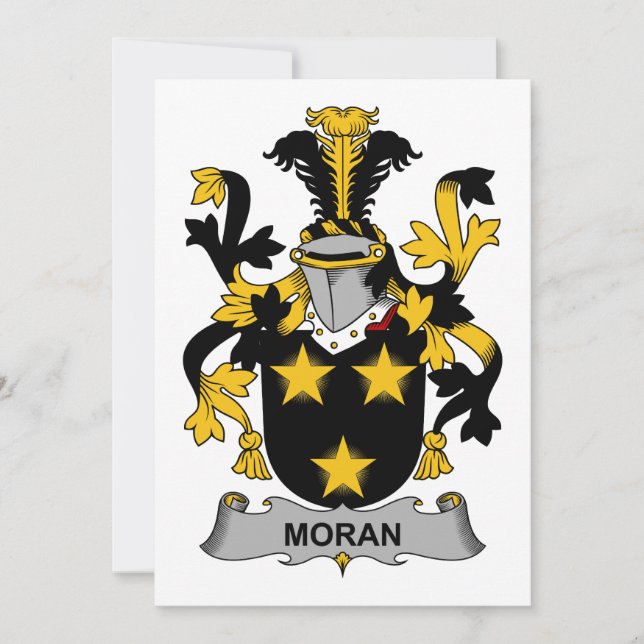 Moran Family Crest (Voorkant)