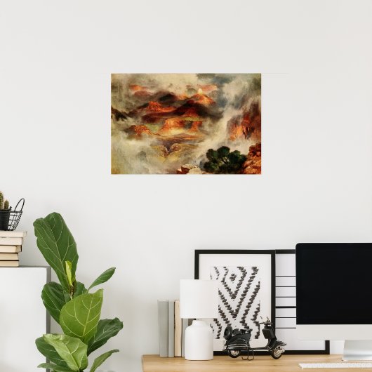 Moran - Het Yellowstone Park Poster (Thuiskantoor)