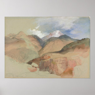 Moran - Pikes Peak Cameron's Cone en Manitou kunne Poster