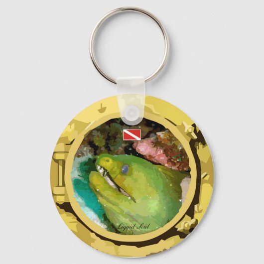 Moray Eel - Sleutelhanger (Voorkant)
